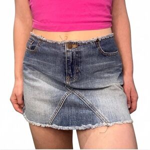 Denim Mini Skirt